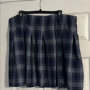 Plaid Pleated Women's Skirt